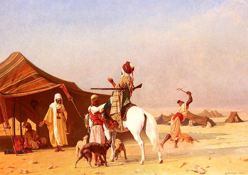 Gustave Boulanger Cest Un Emir China oil painting art